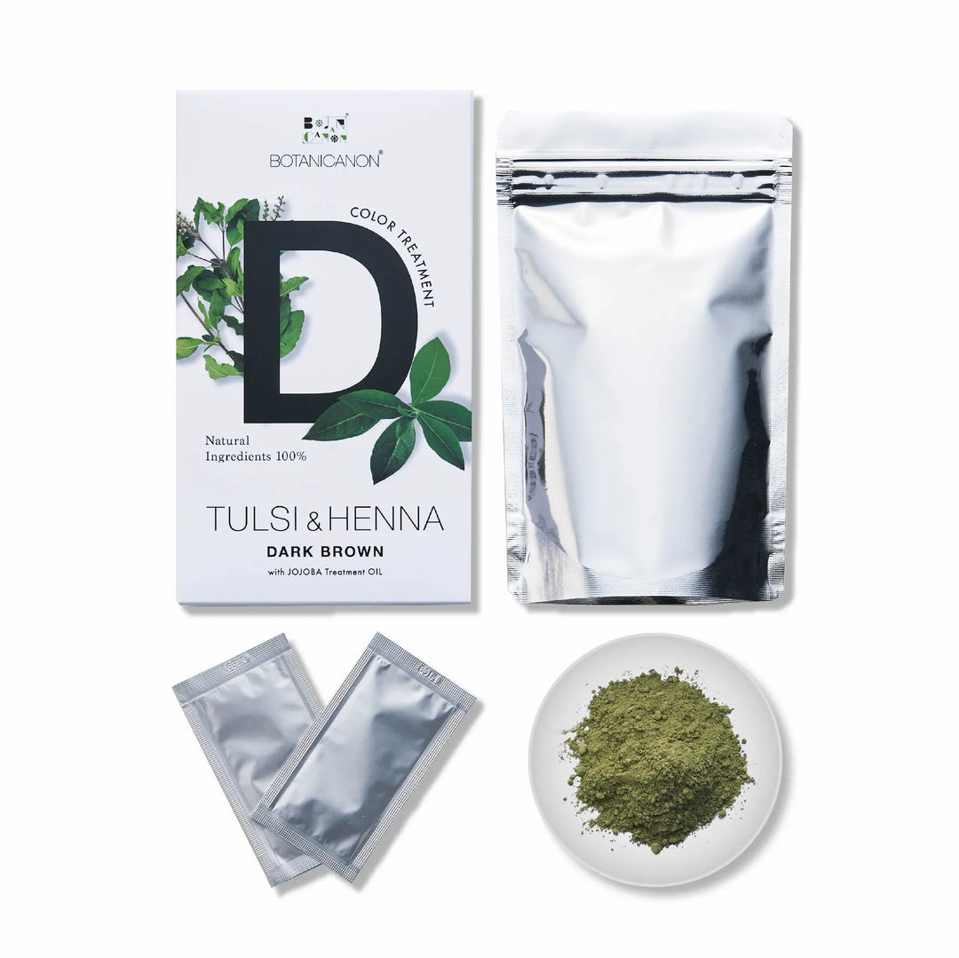 mokumokuto herb treatment 焦茶<染毛料>