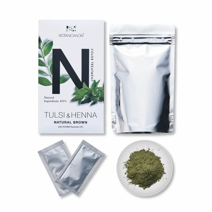 トゥルシー&ヘナ ナチュラルブラウン(染毛料)｜ボタニカノン 公式