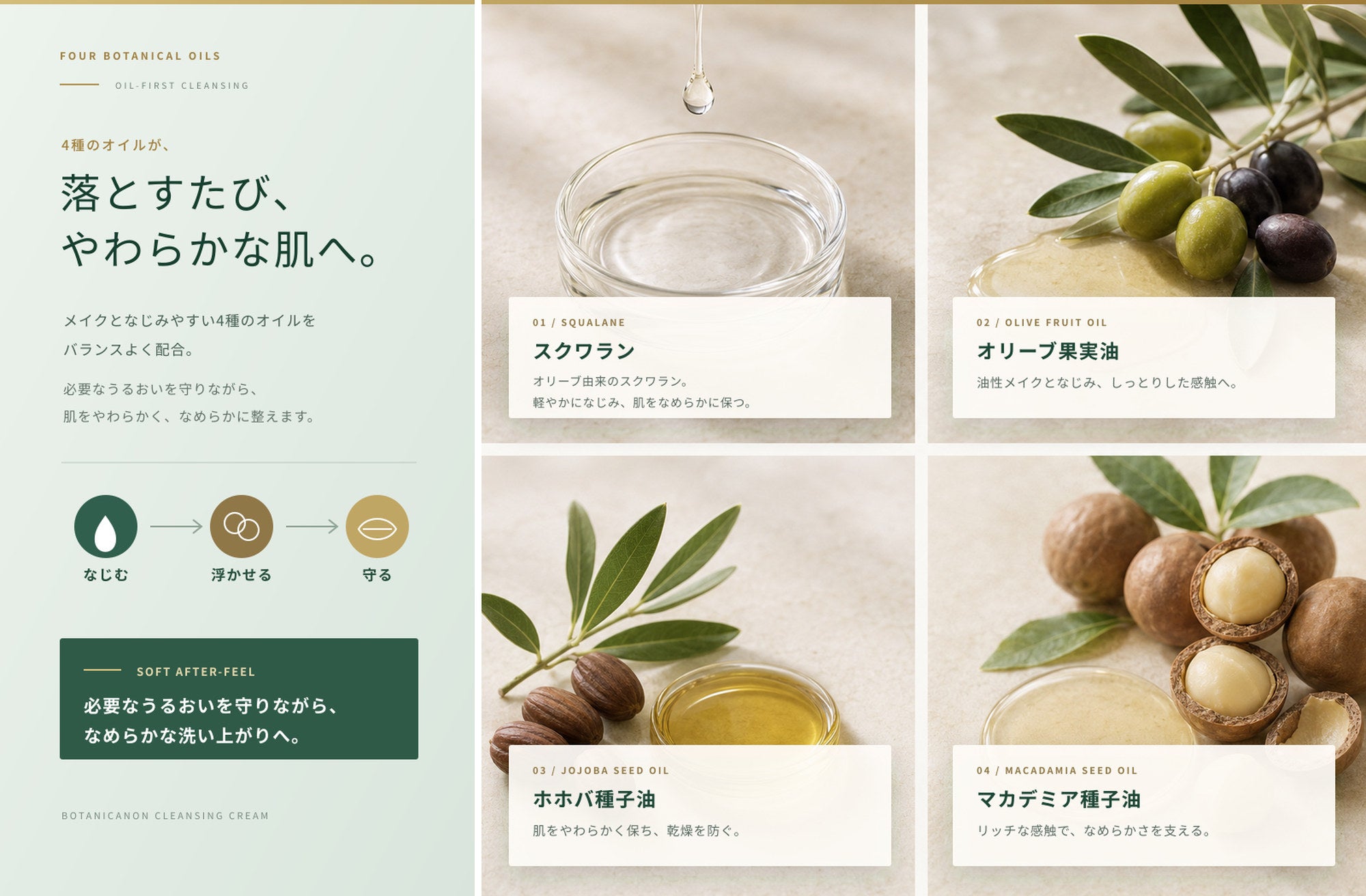 クレンジングクリーム（メイク落とし）