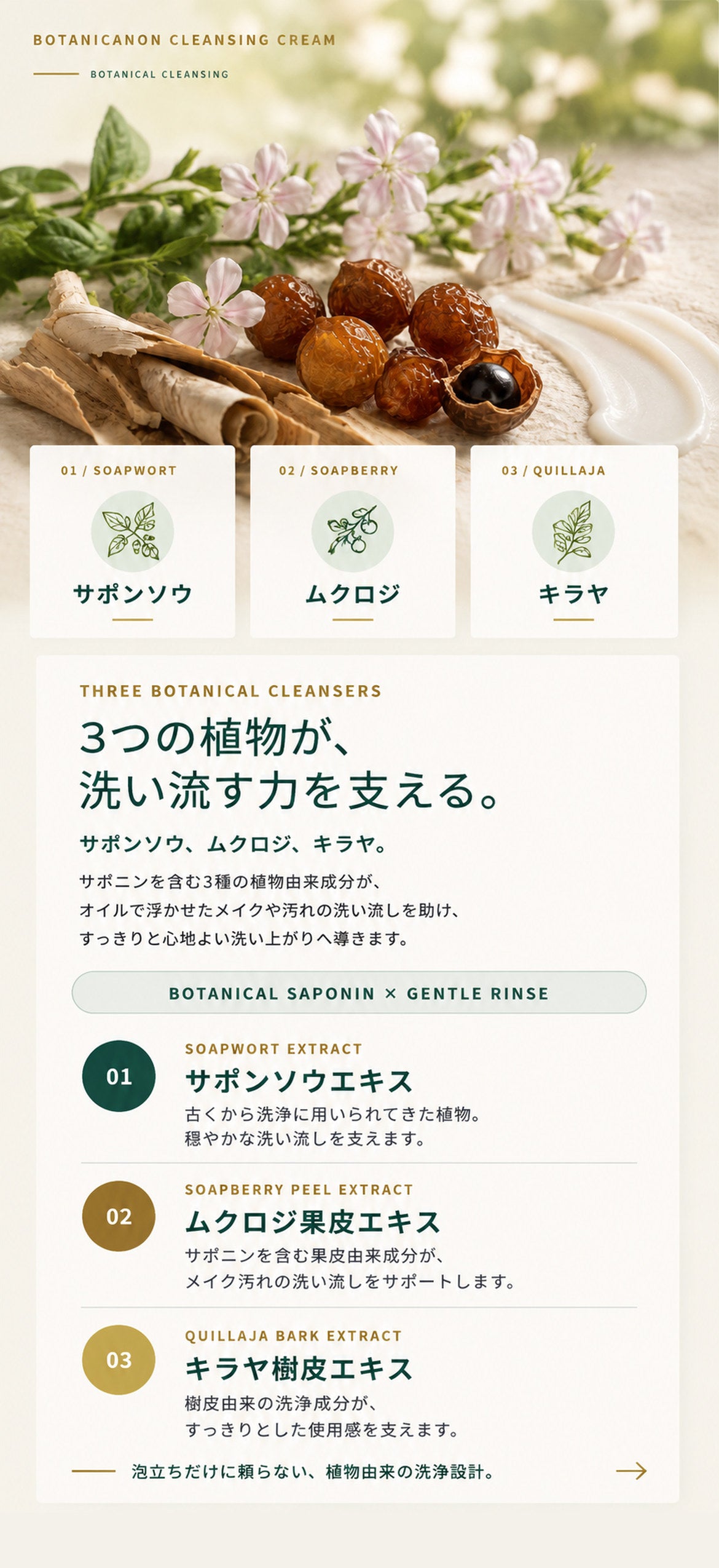 クレンジングクリーム（メイク落とし）