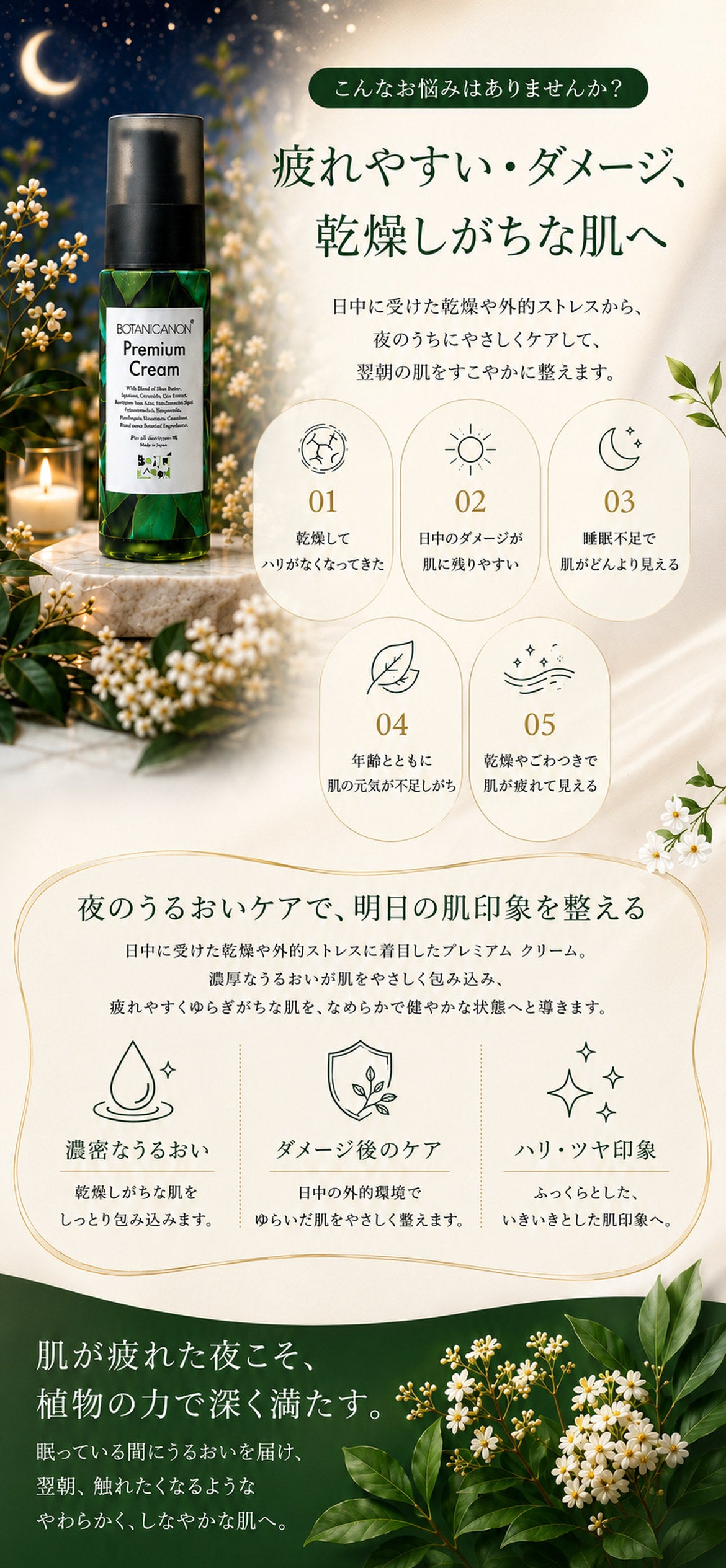 プレミアム ボタニカノン クリーム