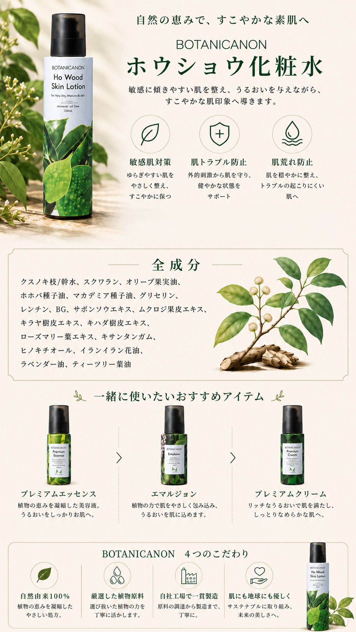 ホウショウ化粧水